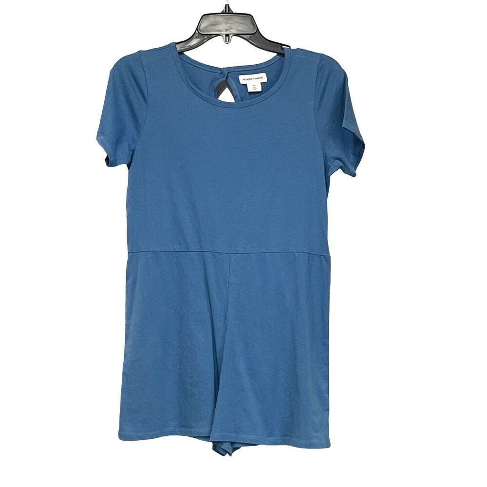 MELROSE AND MARKET Kids' Open Back Romper blue